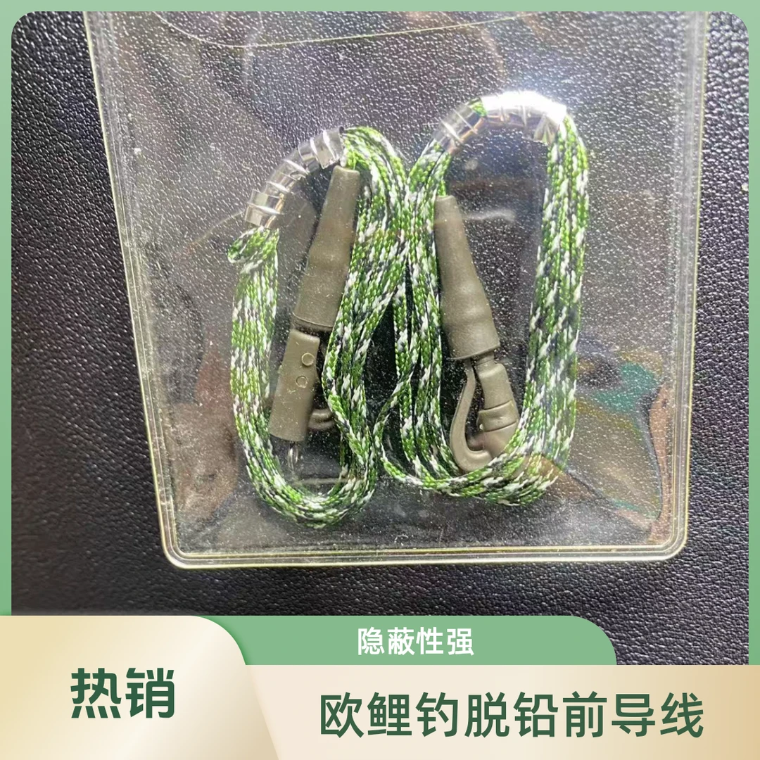 欧鲤钓珠珠反底钓脱铅前导线钓前导线