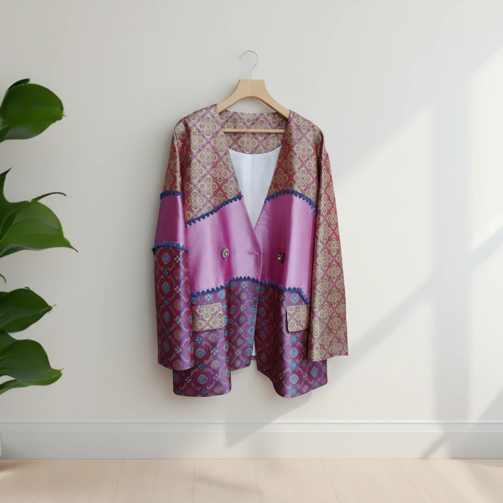 春季新款新中式设计师款西装外套