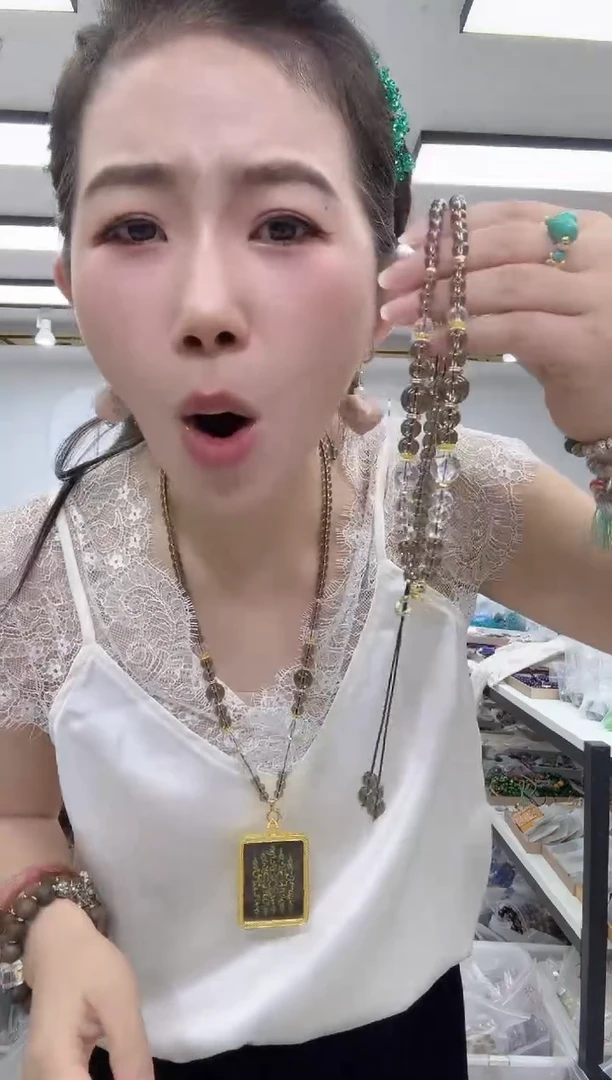 合金颈饰水晶1166水晶万能链