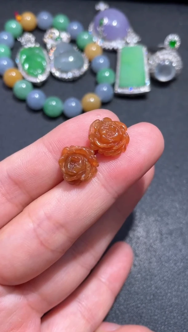 未镶嵌翡翠耳饰12