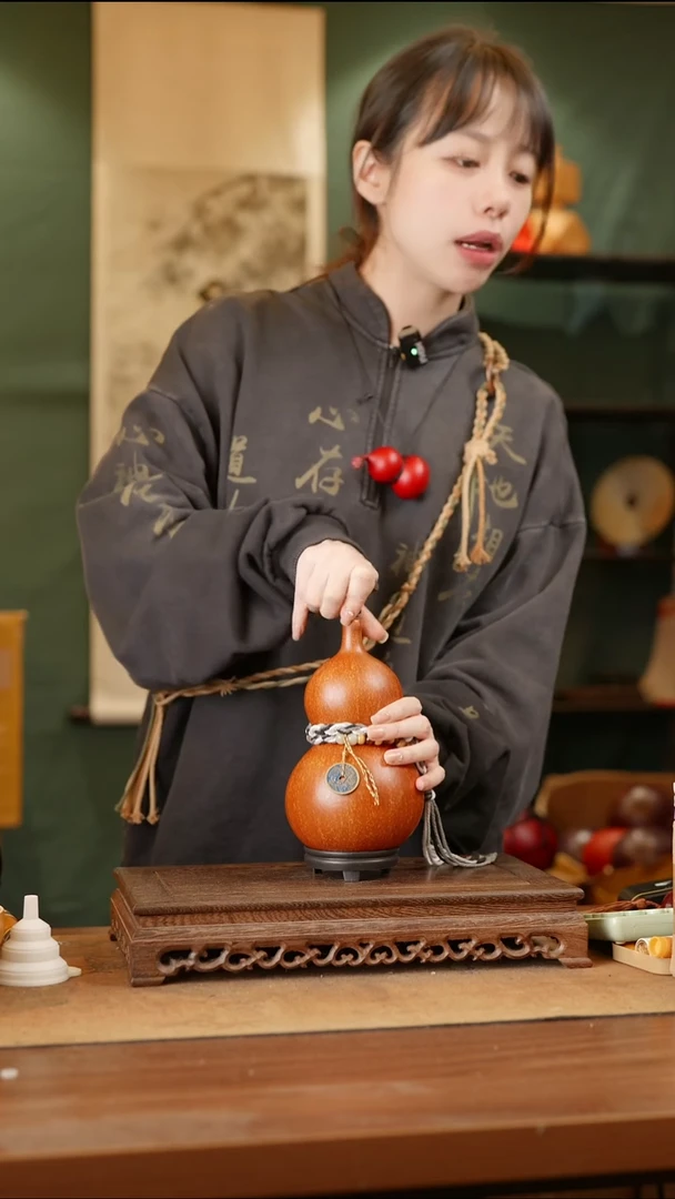 239号精品天然大漆酒葫芦一物一拍~