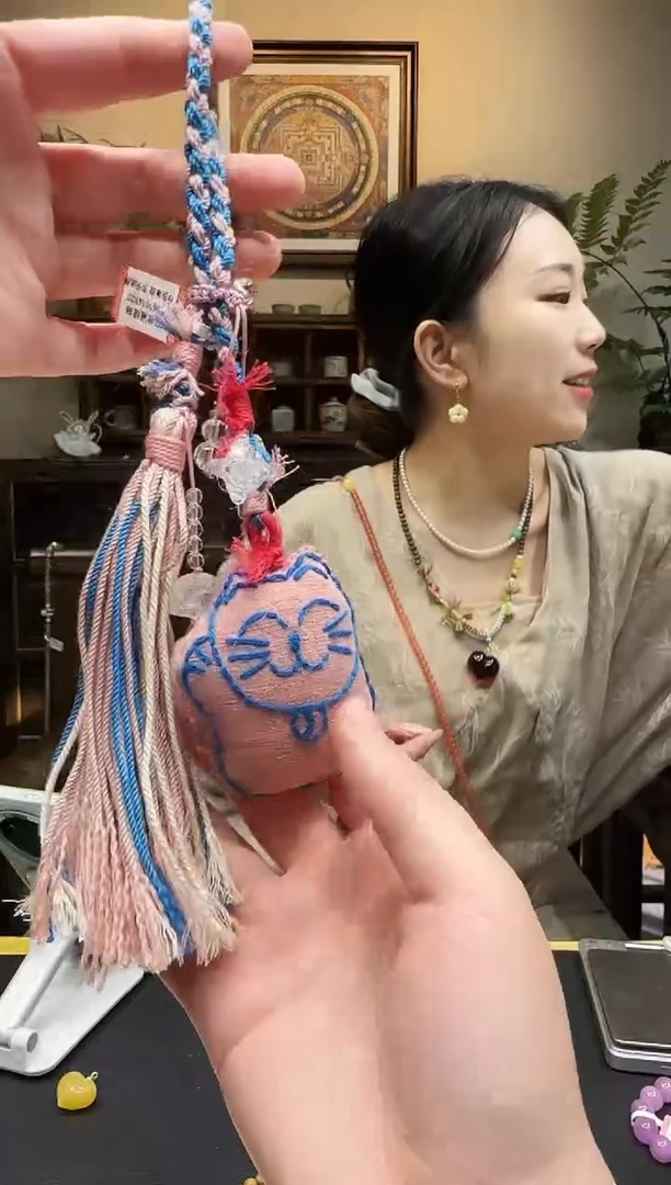 颈饰未镶嵌水晶挂件