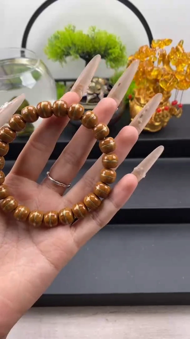 紫金鼠手串紫金鼠一线天二代9号