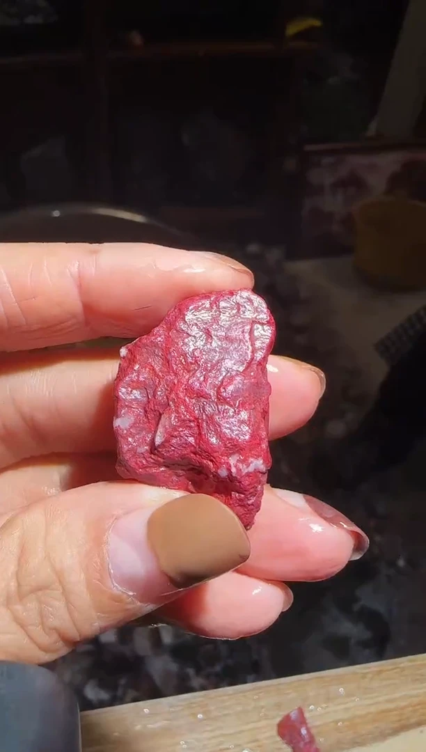 天然辰砂朱砂毛料57