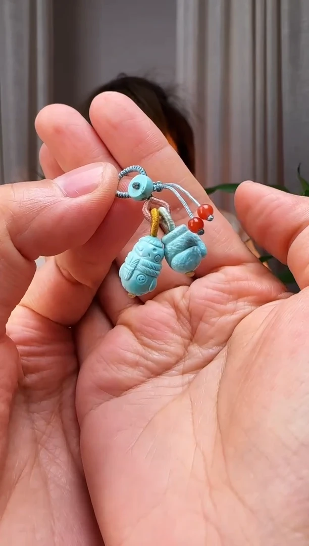 绿松石未镶嵌提溜时尚百搭A2222