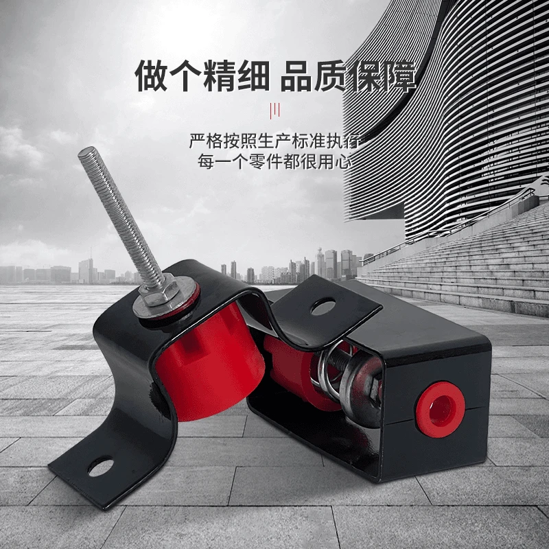 墙体天花吊顶减震器U型隔音弹簧适用于KTV酒吧龙骨隔音