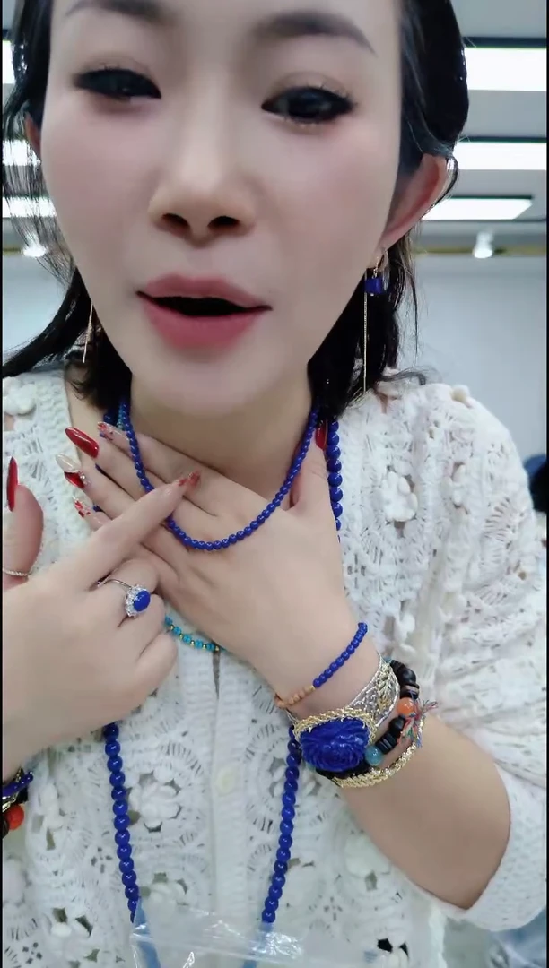 【闪购商品】青金石颈饰合金3051青金项链