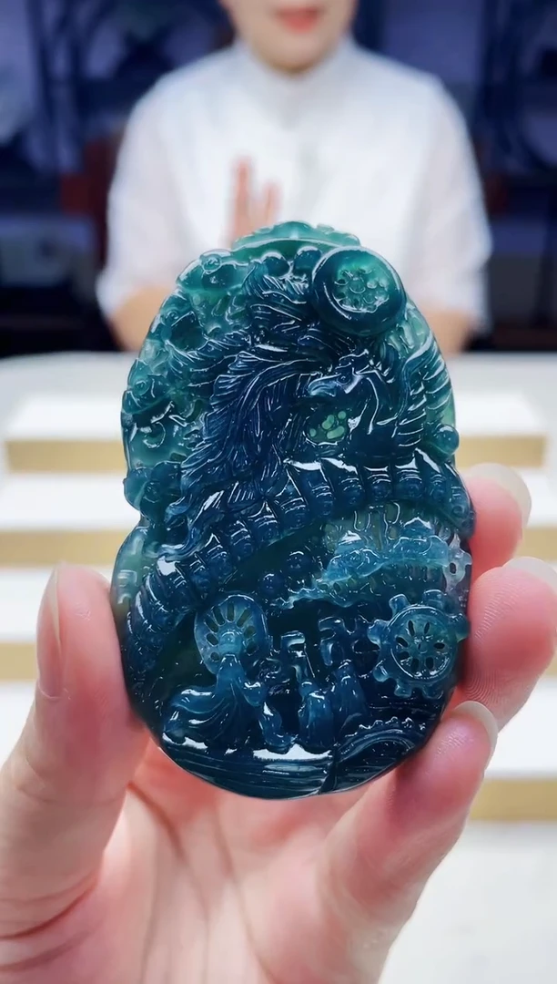 未镶嵌定制翡翠毛货09150195（拍一发一）