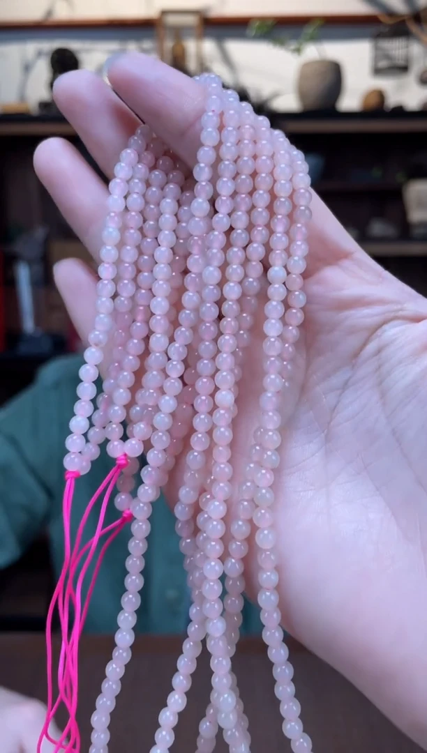 【闪购商品】和田玉长链未镶嵌藕粉长链ZD多样性发一