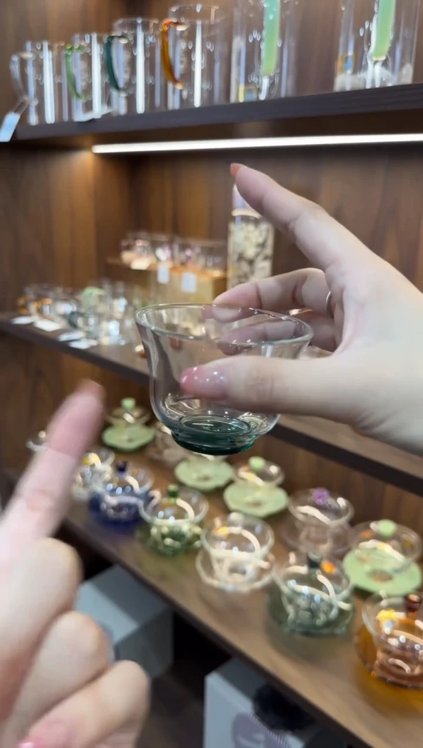 禾器 清杯 墨绿色