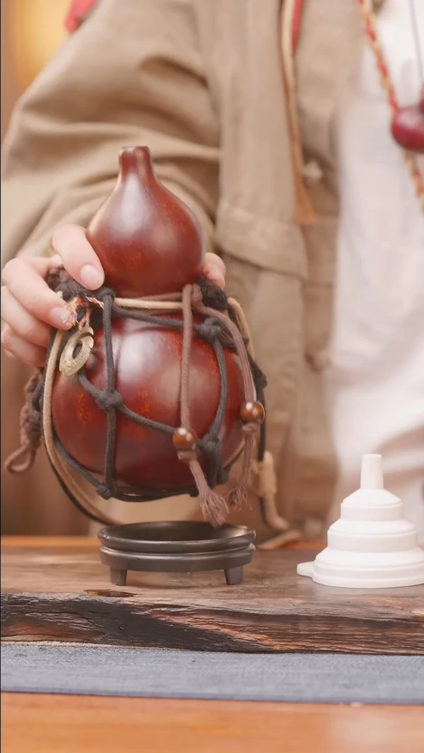 1862号链接精品大漆葫芦现货现发[一物一拍]