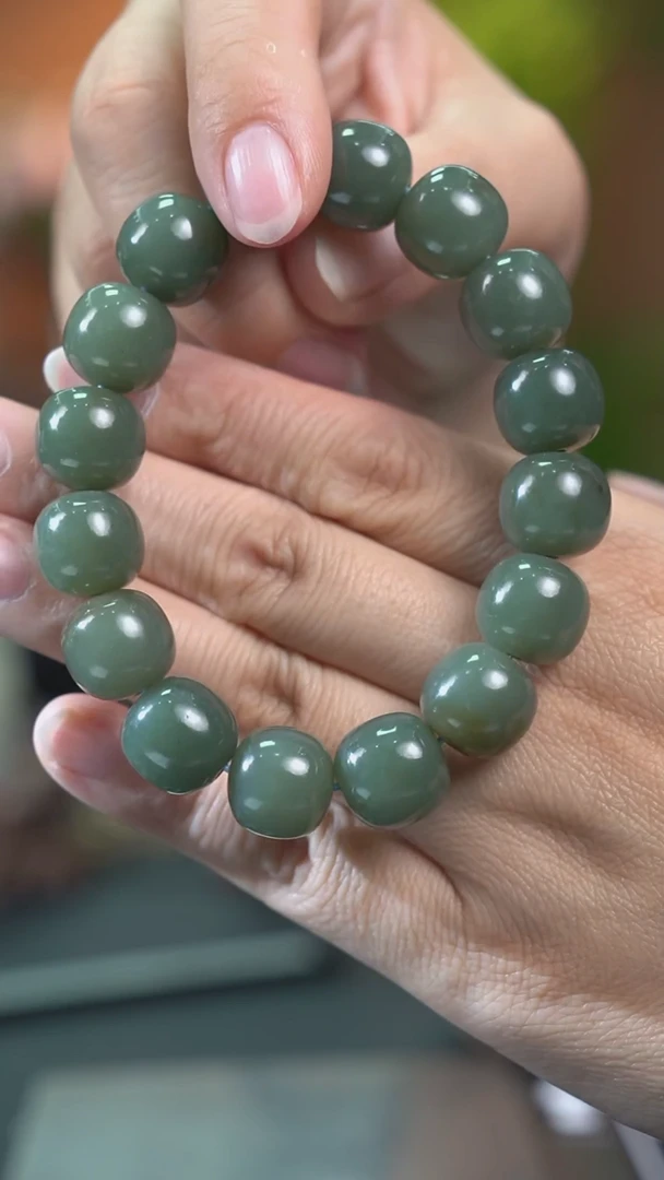 手串未镶嵌和田玉手串