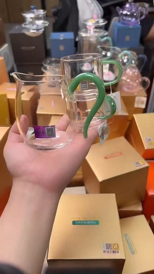 @@禾器晶彩慕然翡翠玉+逸杯翡翠玉2只