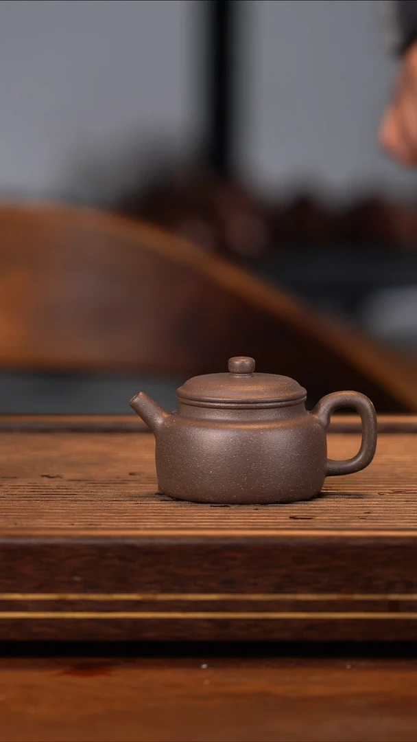 茶壶紫砂手工泥天青小德钟