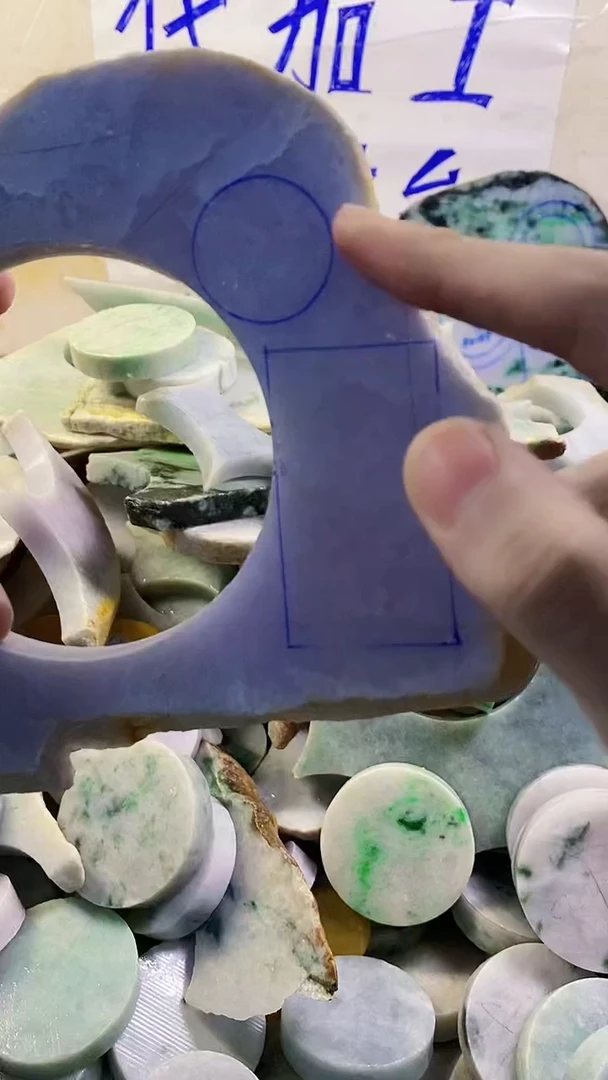 裸石翡翠纯天然A货翡翠296