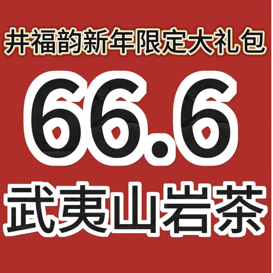 井福韵 新年限定66.6岩茶大礼包