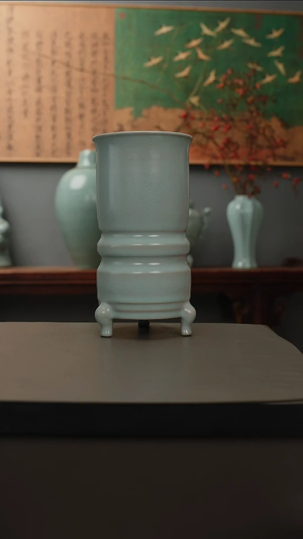 原产地原矿   三足杯