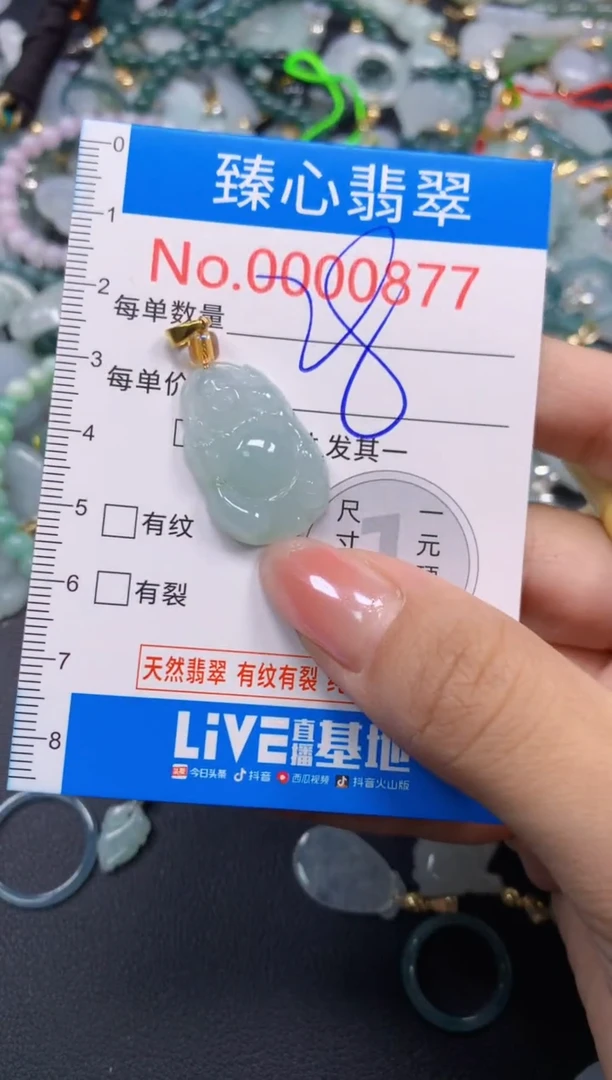 颈饰未镶嵌翡翠877