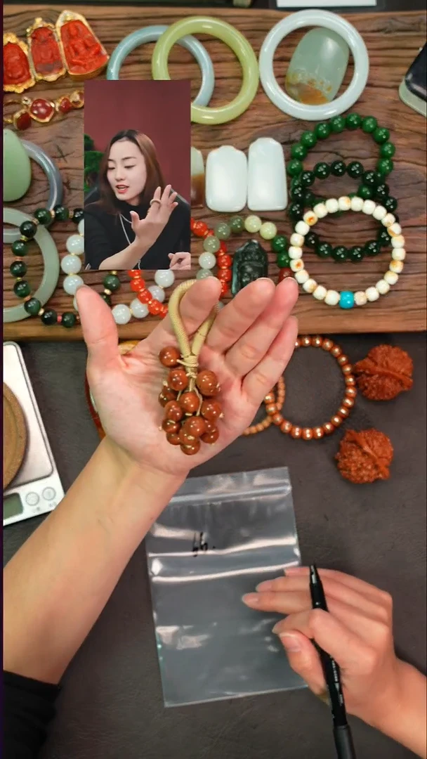 手串桃核果**然遇见文玩品质回血