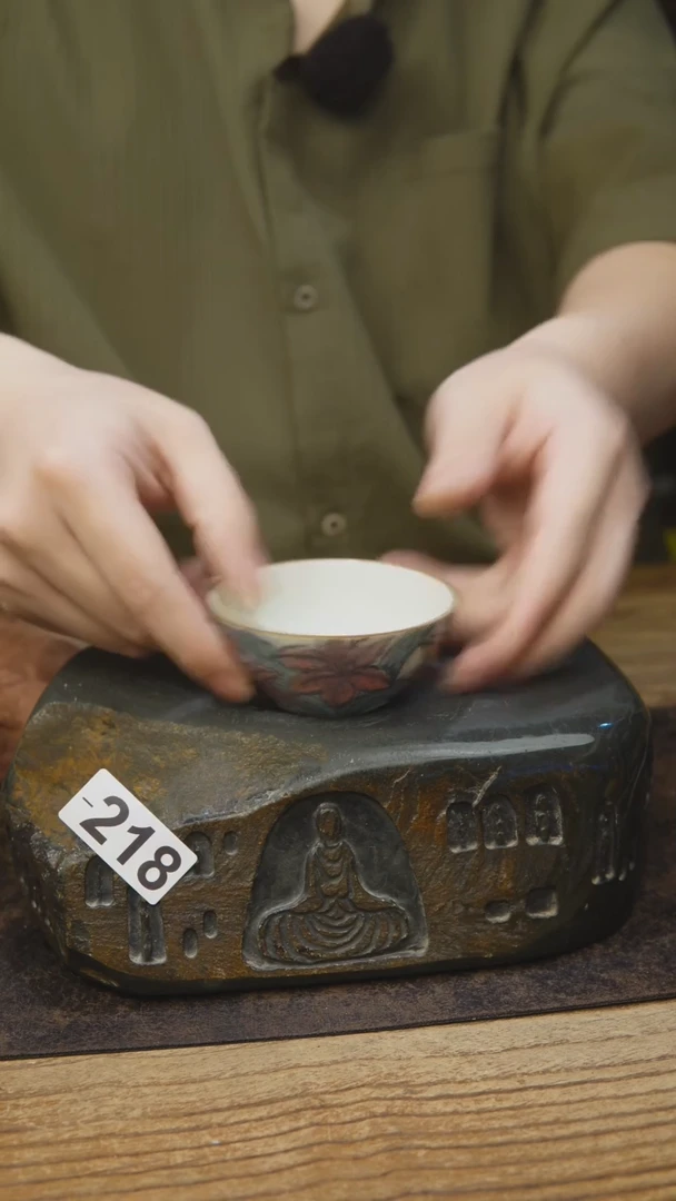 仿古青花茶具218