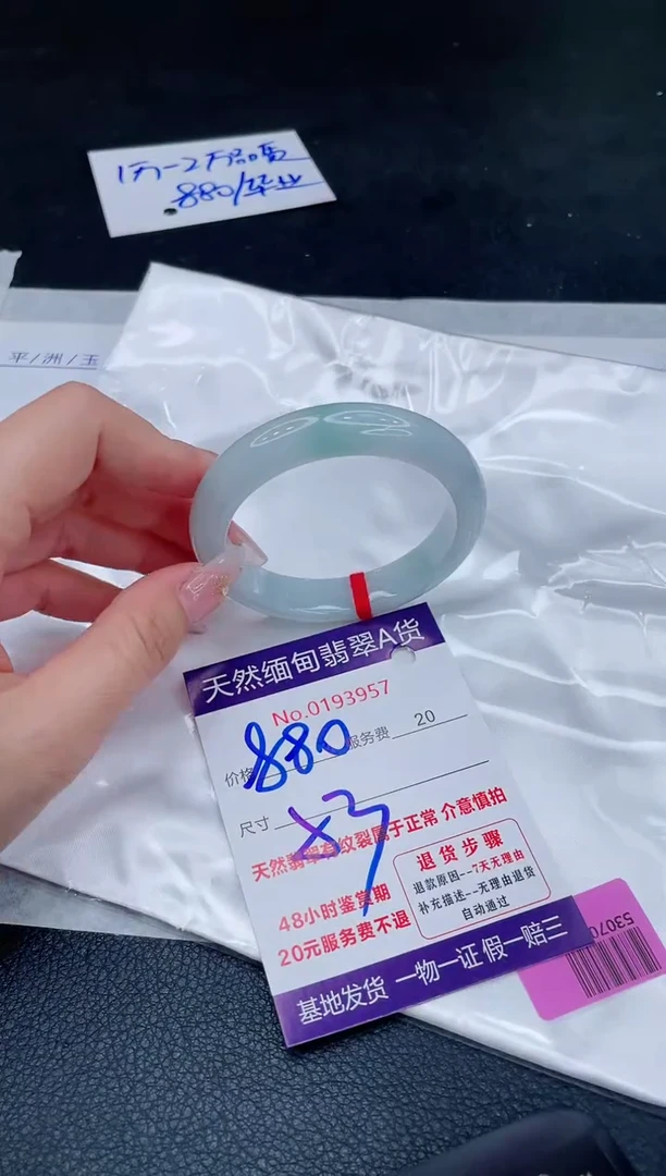 未镶嵌手镯翡翠880.00
