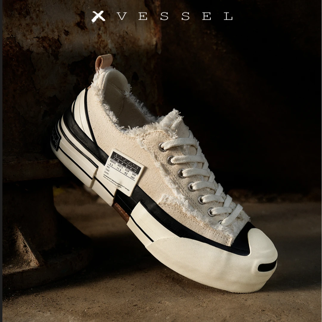 XVESSEL【直播专享】开口笑低帮男女明星鞋子鞋子明星同款运动鞋