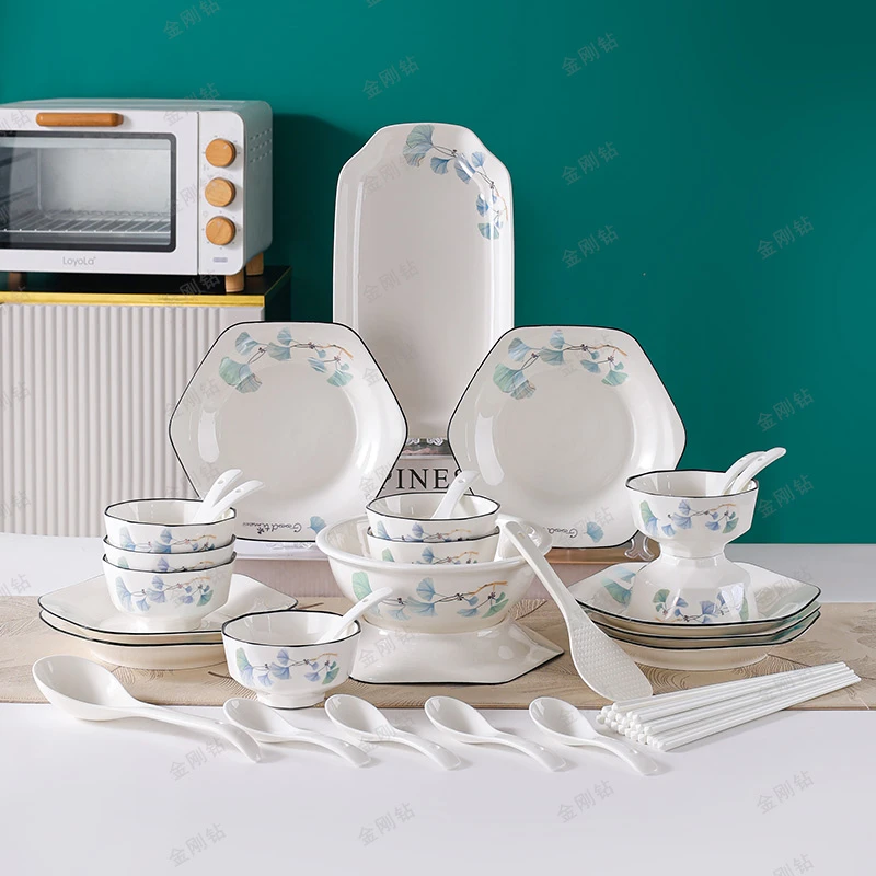 金刚钻【工厂直发】美好时光新六角盘42件套