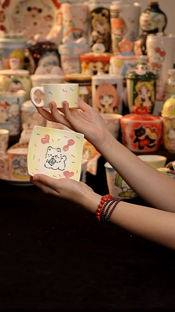 其他景德镇釉下彩手绘设计师款陶瓷