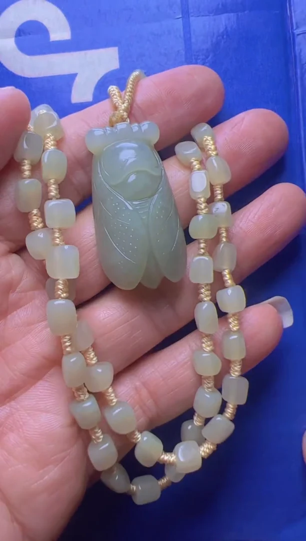 未镶嵌和田玉挂件沙*.