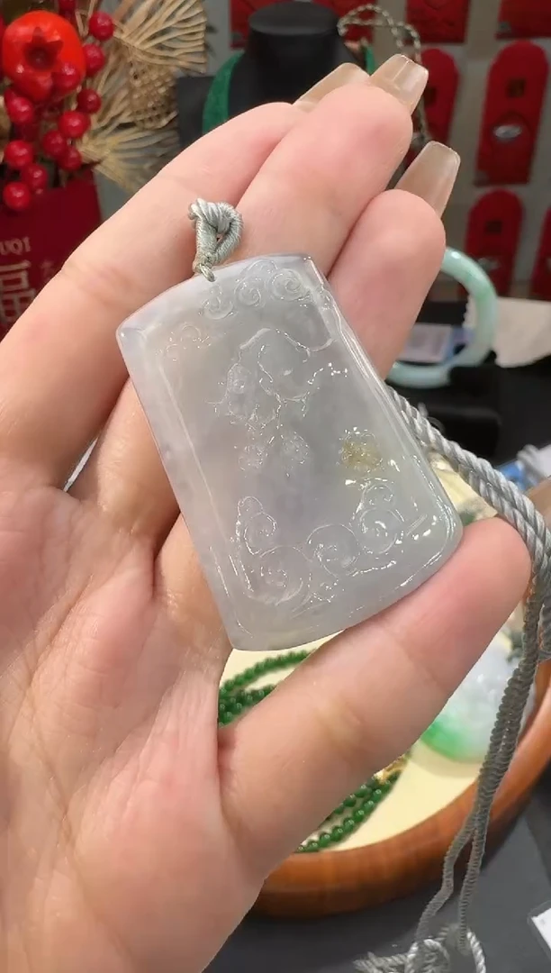 【闪购商品】翡翠颈饰未镶嵌挂件