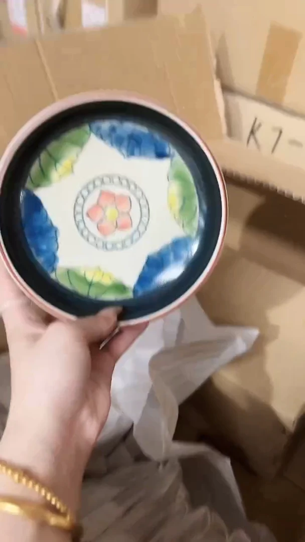 陶瓷有田烧15.5cm梦莲钵一个