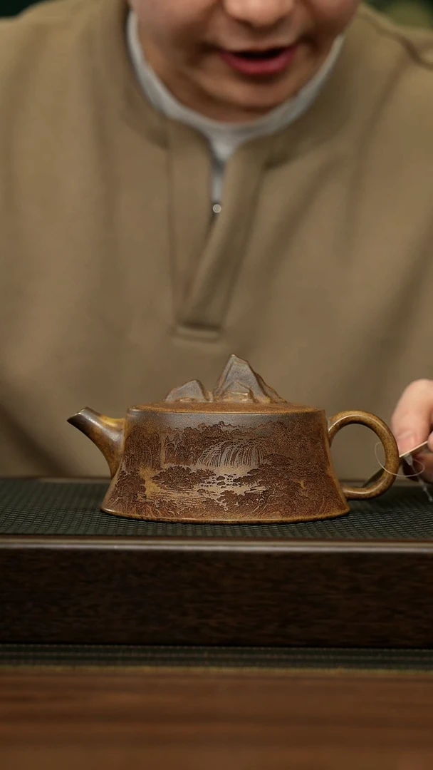 【闪购商品】紫砂茶壶宜兴原矿 手工 紫砂壶容量300CC