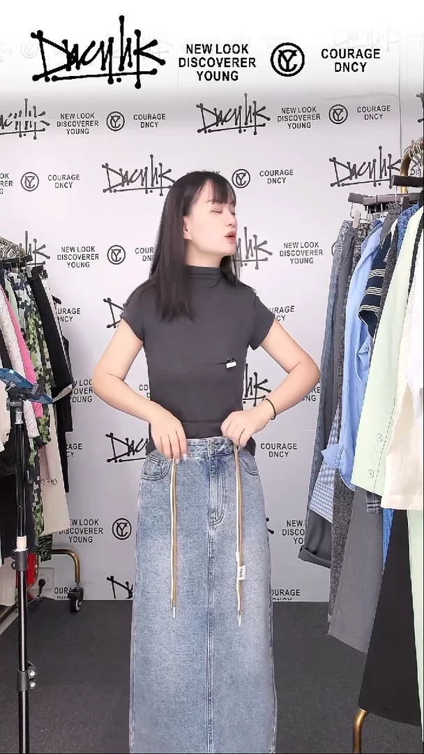 立领针织短袖均码
