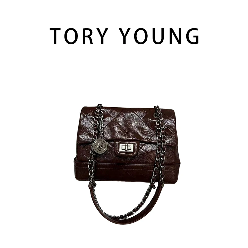 【TY】ZT-D9629-1-美拉棕 肩包欧美时尚女士小包包洋气包包