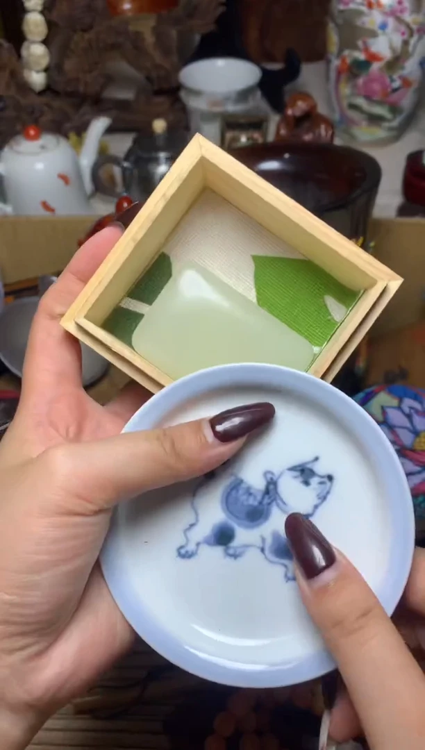 紫砂盖碗瓷器默认微瑕瓷器
