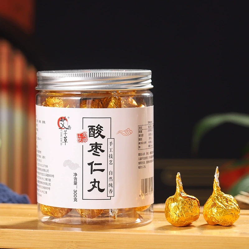 【拍一发二】酸枣仁丸 手工技艺自然纯香 即食糕点300g/罐