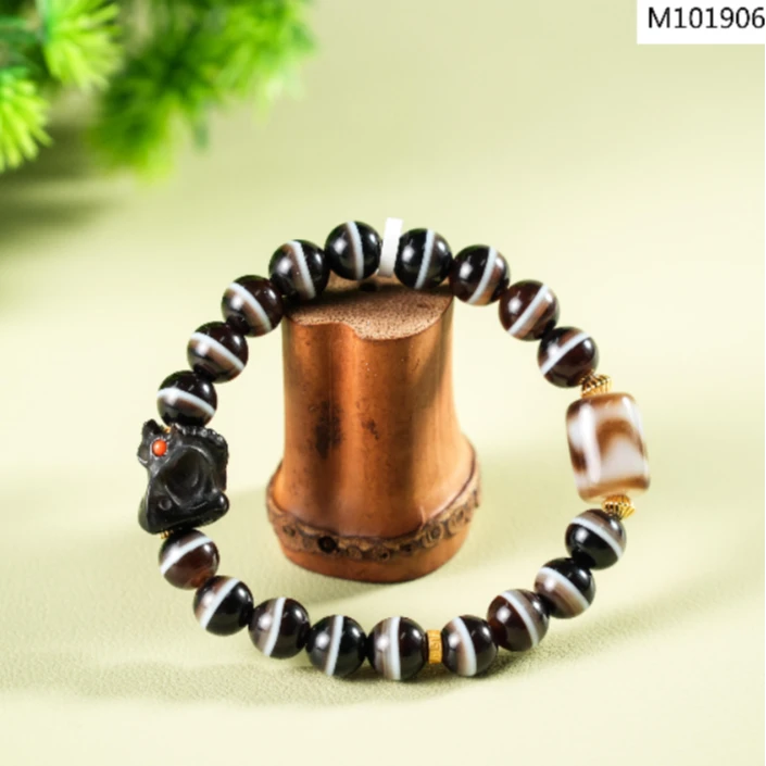 【老掌柜】一线玛瑙手串 M101906