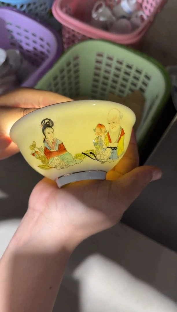 摆件碗12.7厘米微瑕请慎拍