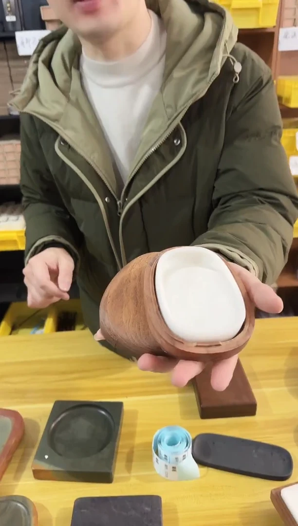 4寸圆形马蹄白端1个