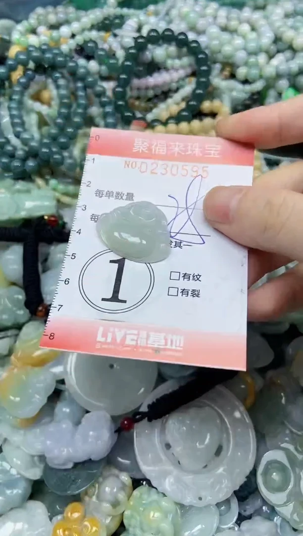 颈饰未镶嵌翡翠闪购0230595