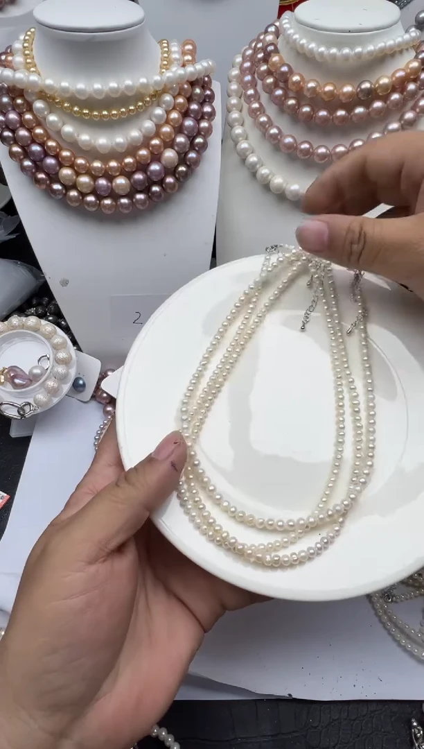 【闪购商品】淡水珍珠颈饰未镶嵌1