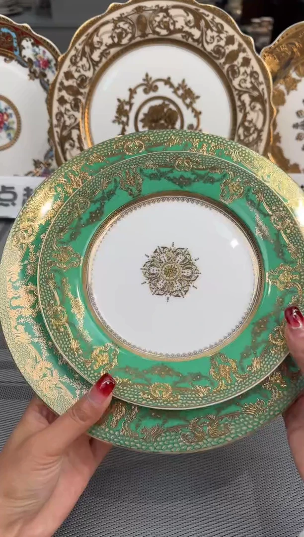 【闪购商品】瓷片10.5+8大小摆台 福利价