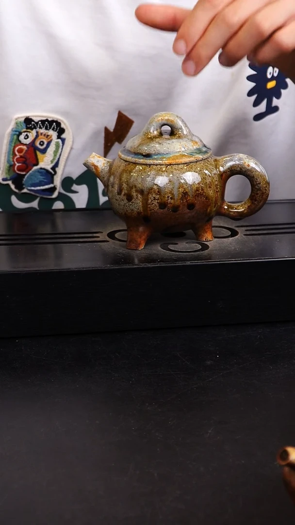 茶壶紫砂宜兴紫砂柴烧壶
