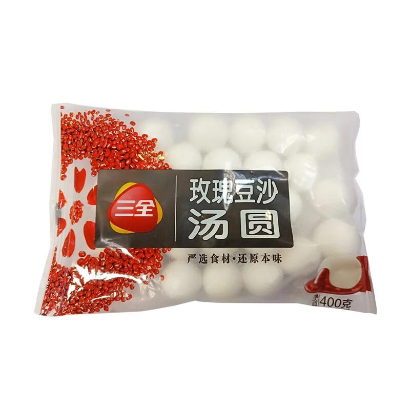 三全玫瑰豆沙汤圆400g