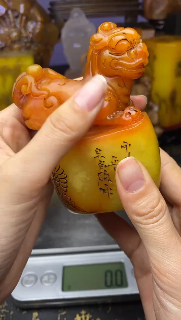 寿山石印石纯天然纂刻石料
