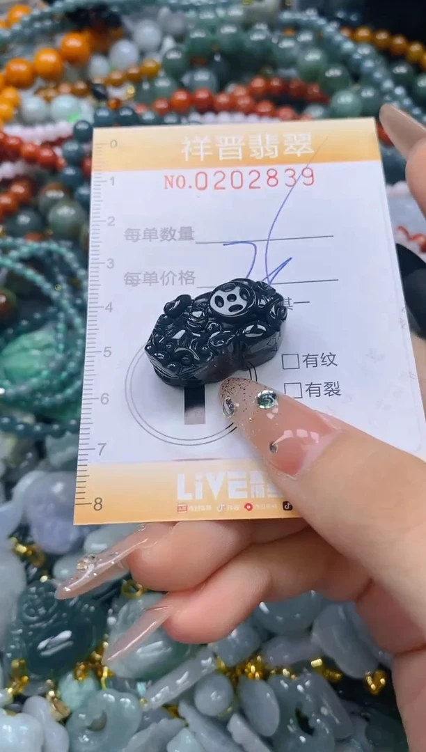 翡翠未镶嵌颈饰闪购0202839多样性发其一