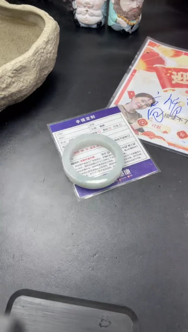 【闪购商品】定制翡翠手镯未镶嵌正圈WHA/30DZS