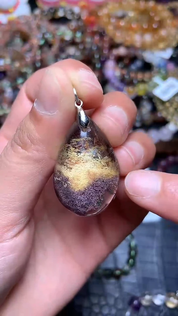 【闪购商品】水晶吊坠(赠链)未镶嵌31