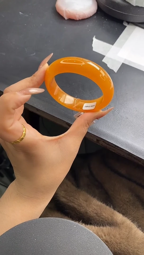 未镶嵌手镯石英质玉w245-HHB53+