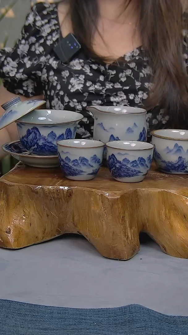 简装家用款5件套 陶瓷家用茶具系列